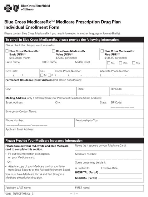 Medicare prescription drug plans by Blue Cross and Blue Shield .
